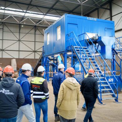 Bezoek gedeputeerde Gert Harm ten Bolscher